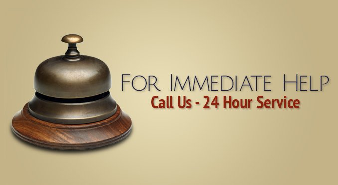 For Immediate Help, Call Us 24/7